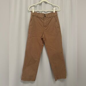 Everlane Tan Straight Leg Pants